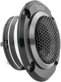 1" 140W RMS 4 Ohms Neodymium Super Bullet Tweeter with Built in Crossover, Pack of 2 M1023
