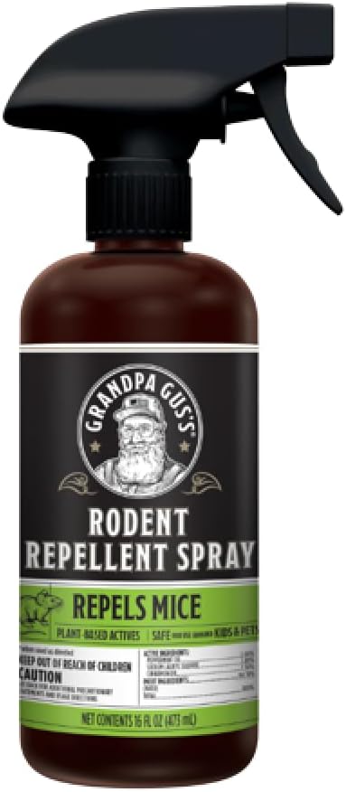 16 fl oz Peppermint & Cinnamon Oil Rodent Repellent Spray I603232