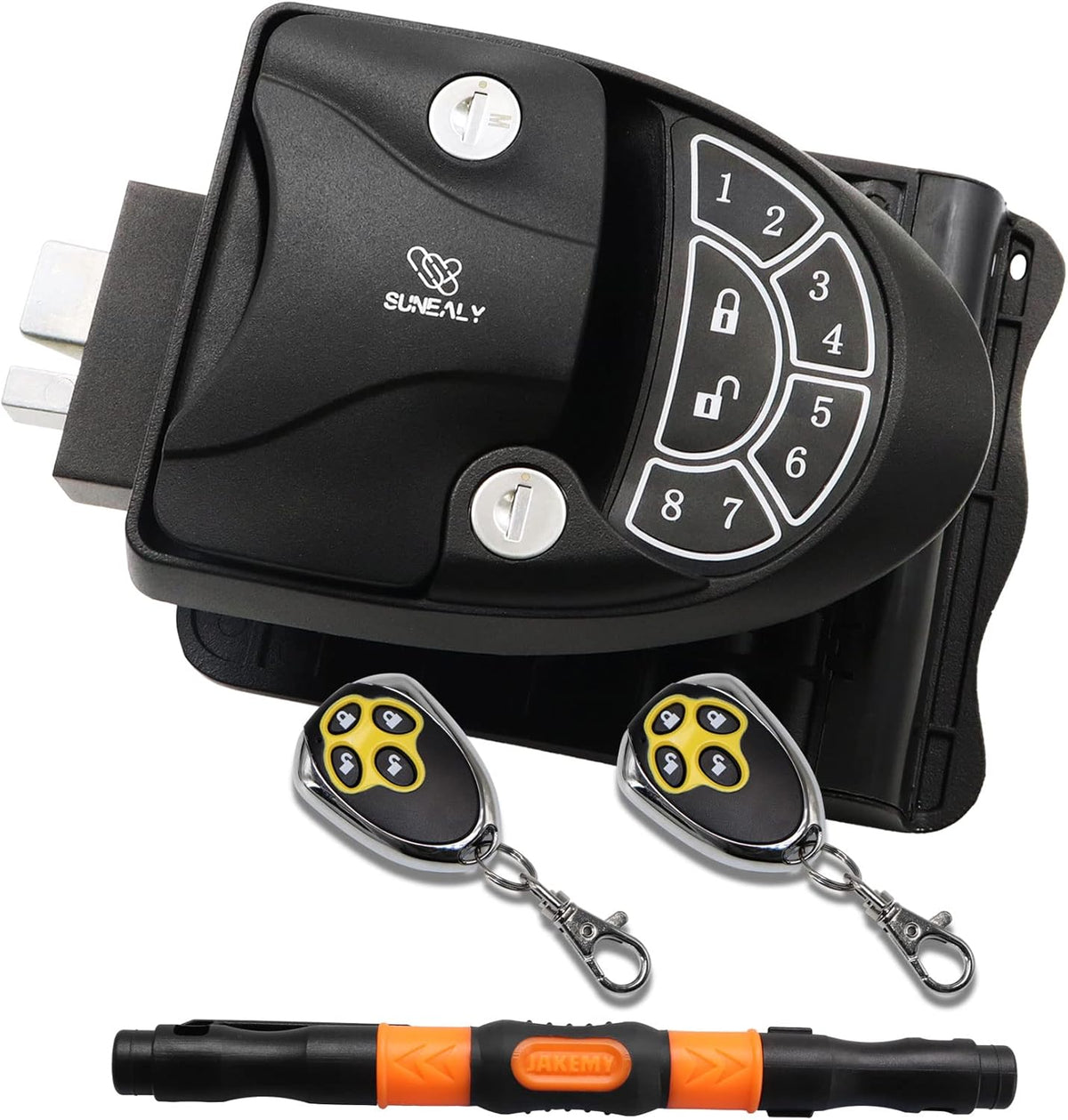 RV Keyless Entry Door Lock with Backlit Keypad E586