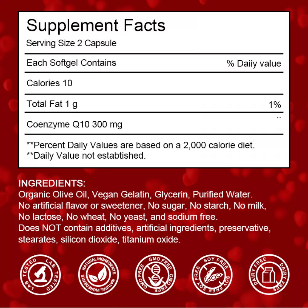 (2 Pack) CoQ10 300mg Softgels T74427
