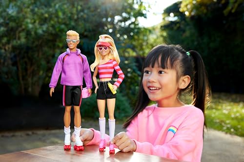 2 Fashion Dolls & 6 Accessories, Ken Roller-Skating Fashion Dolls U94353