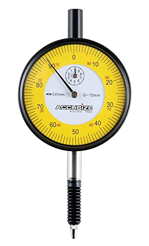 0-1 x 0.001 Lug Back IP54 Shockproof Dial Indicator E982