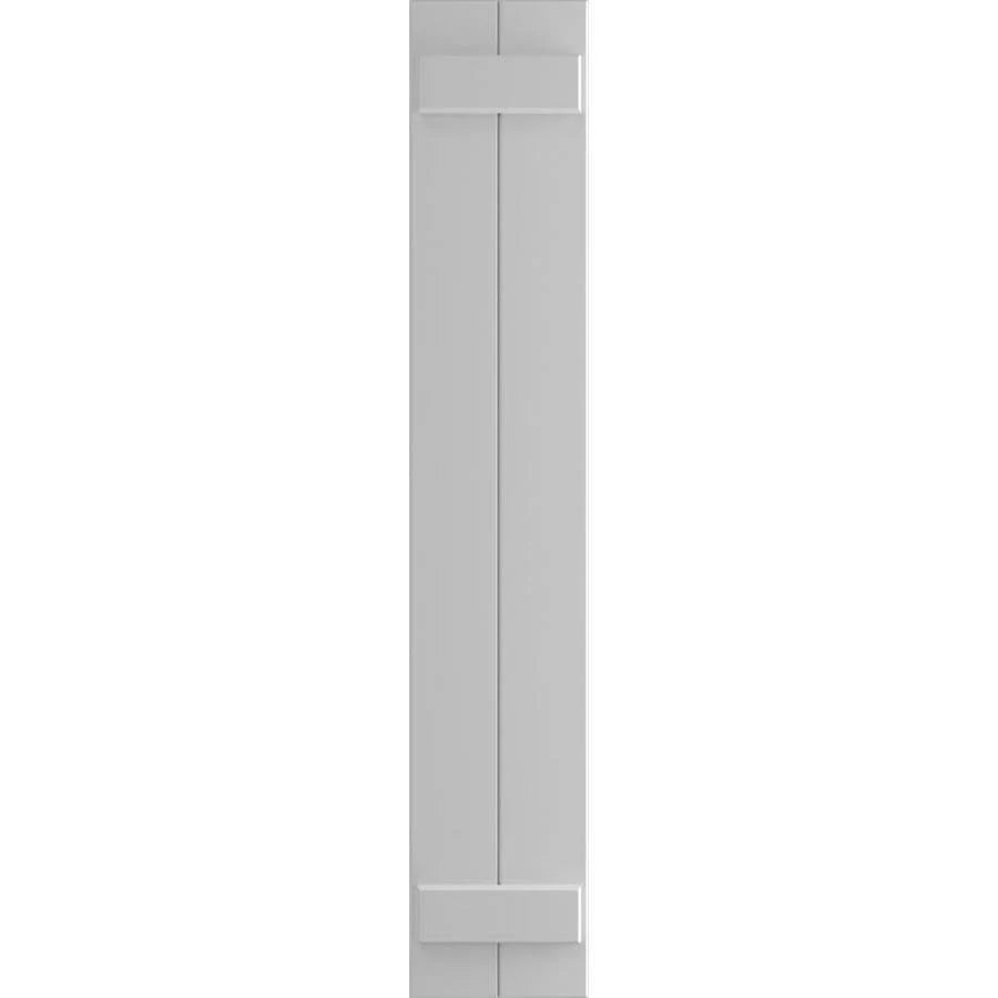 12x22W x 33x22H Primed Composite Board-n-Batten Shutters (Per Pair) V308