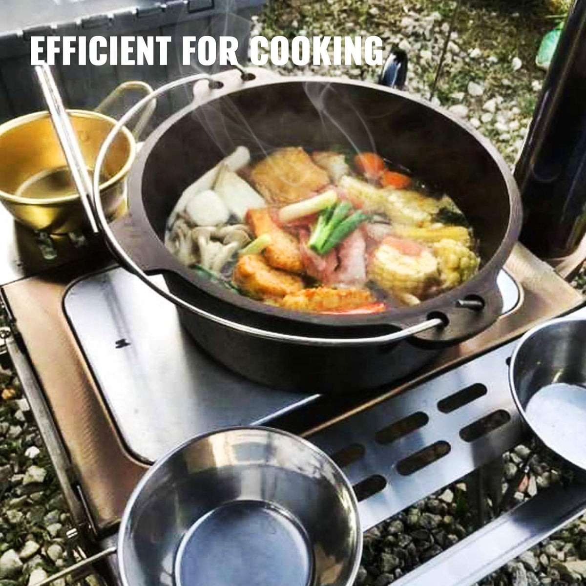 18.3x15x14.17 inch 304 Stainless Steel Portable Wood Stove X97595