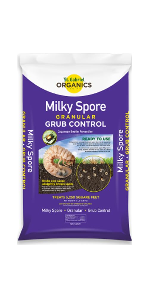 15 Pound Milky Spore Granular Natural Japanese Beetle Grub Control S71732
