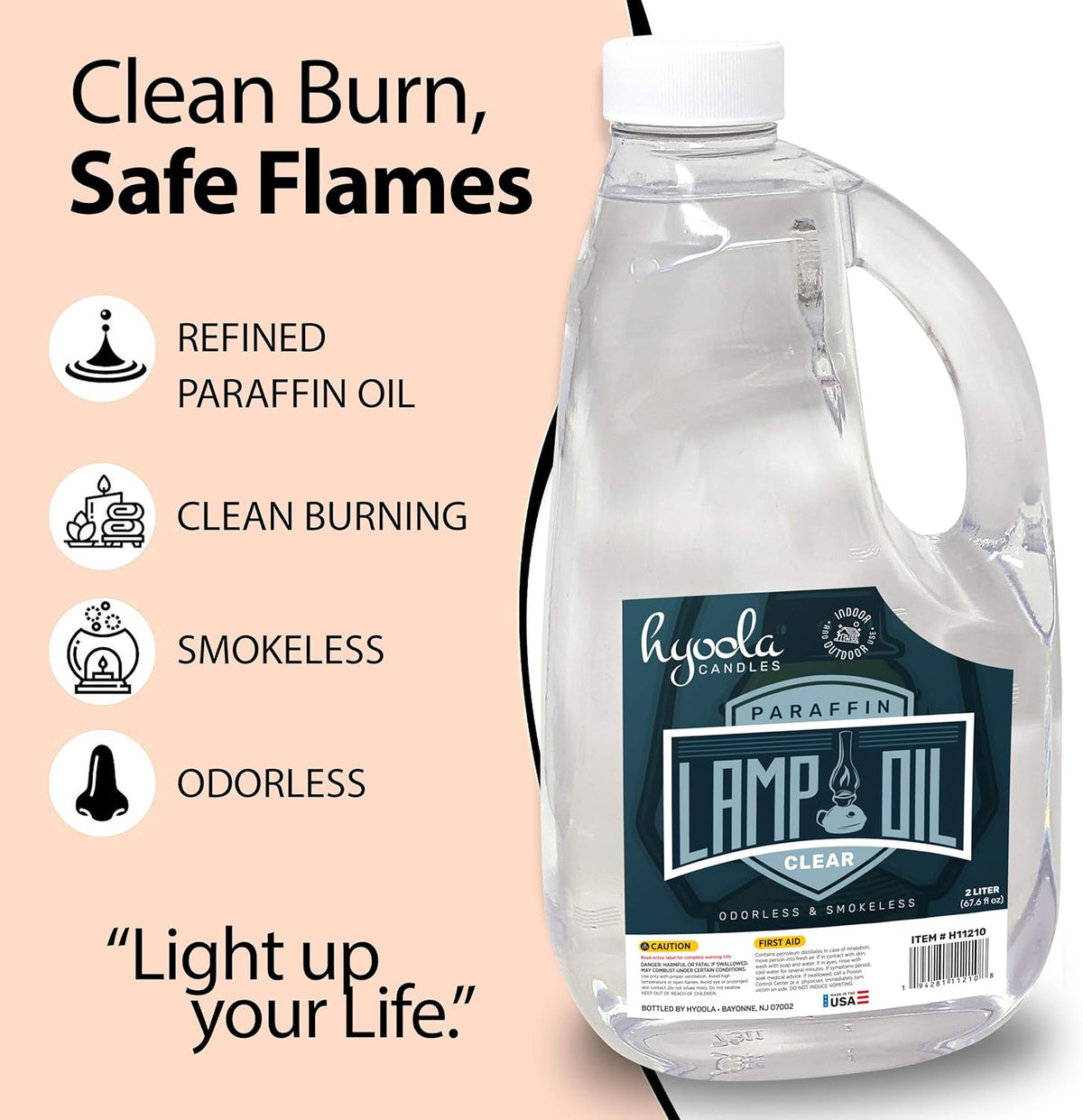 2 Liter Liquid Paraffin Lamp Oil G947
