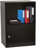 1 Door Cabinet in Black Pack of 2 Q5545