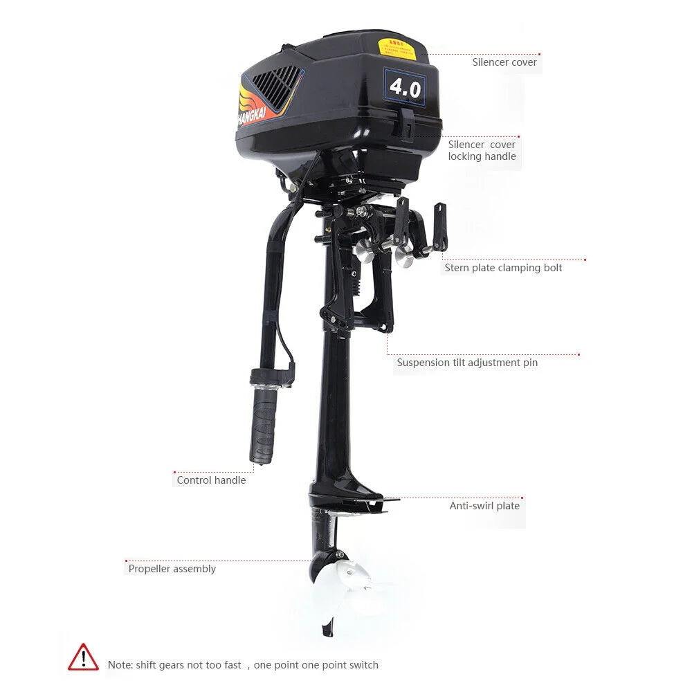 1000W 48V 18A Electric Boat Outboard Motor X85941