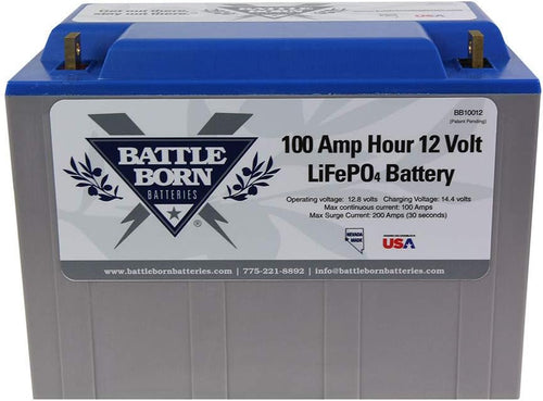 100Ah 12v LiFePO4 Deep Cycle Battery with Built-In BMS Y772288