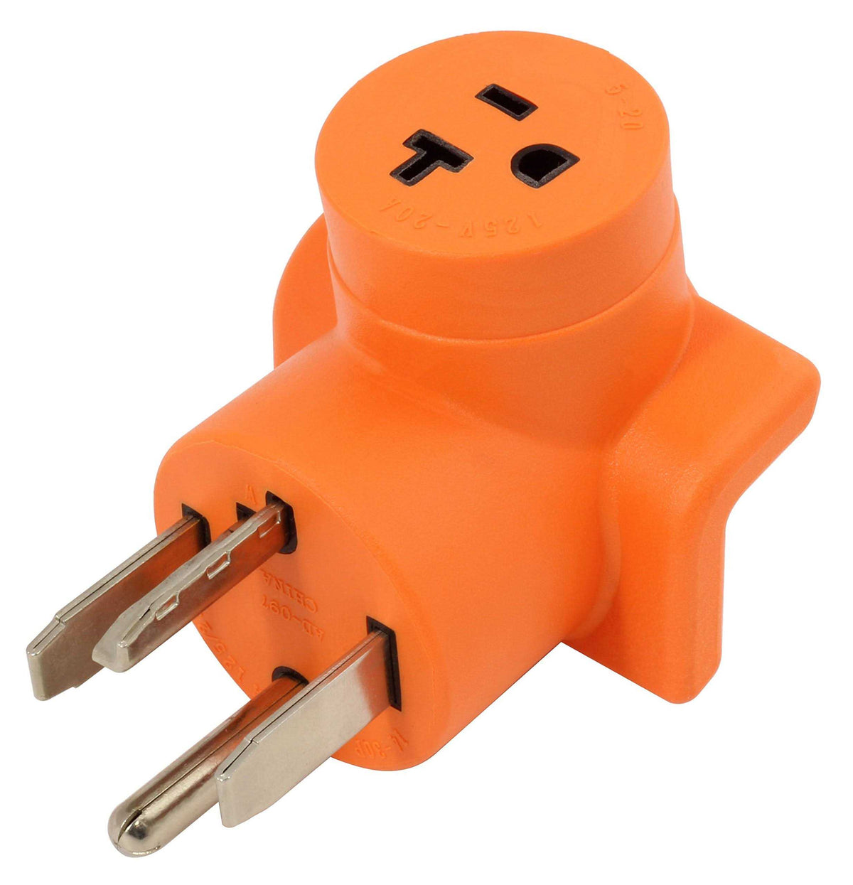 30 Amp 4-Prong Dryer Wall Outlet Adapter Y981
