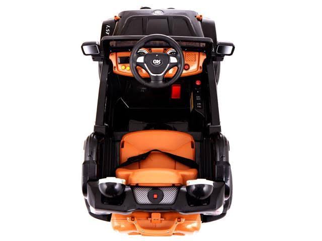 12V Battery Powered Electric Ride on Car with Remote Control Black Y894199
