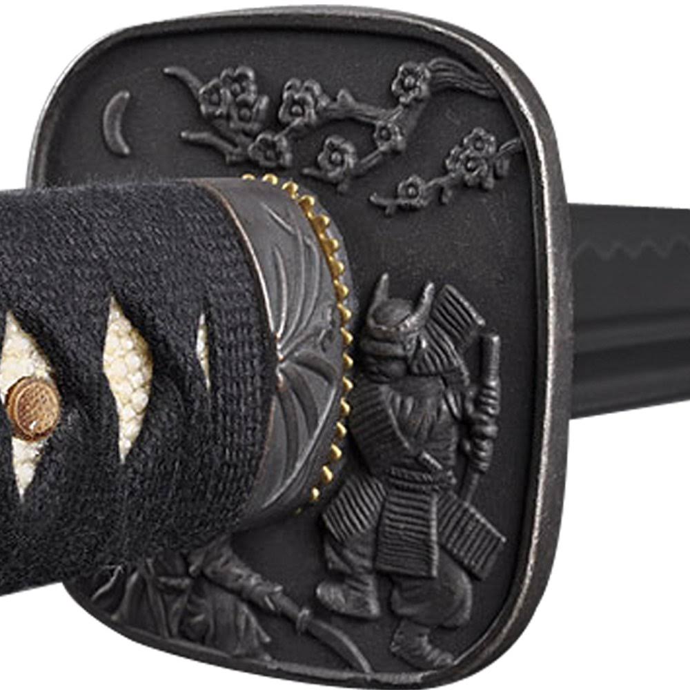 1045 Carbon Steel Full Tang Sword with Wooden Scabbard H230227
