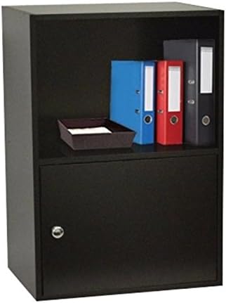 1 Door Cabinet in Black Pack of 2 Q5545
