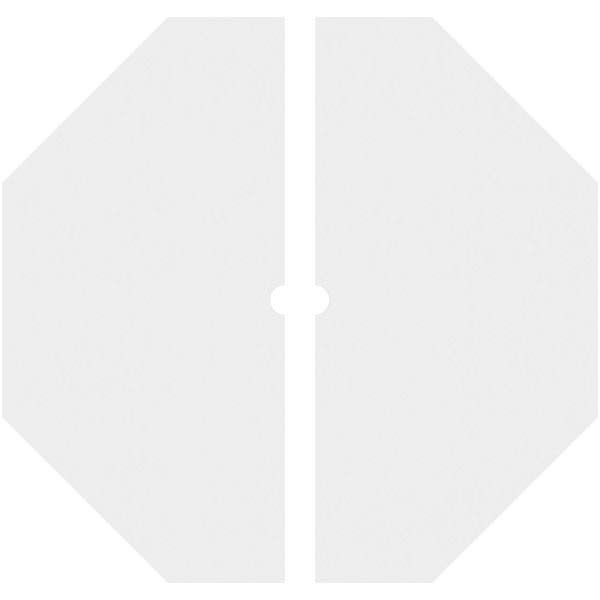 38 inchod x 2 inchid x 13 1/4 inchc x 1 inchp PVC Ceiling Medallion K967