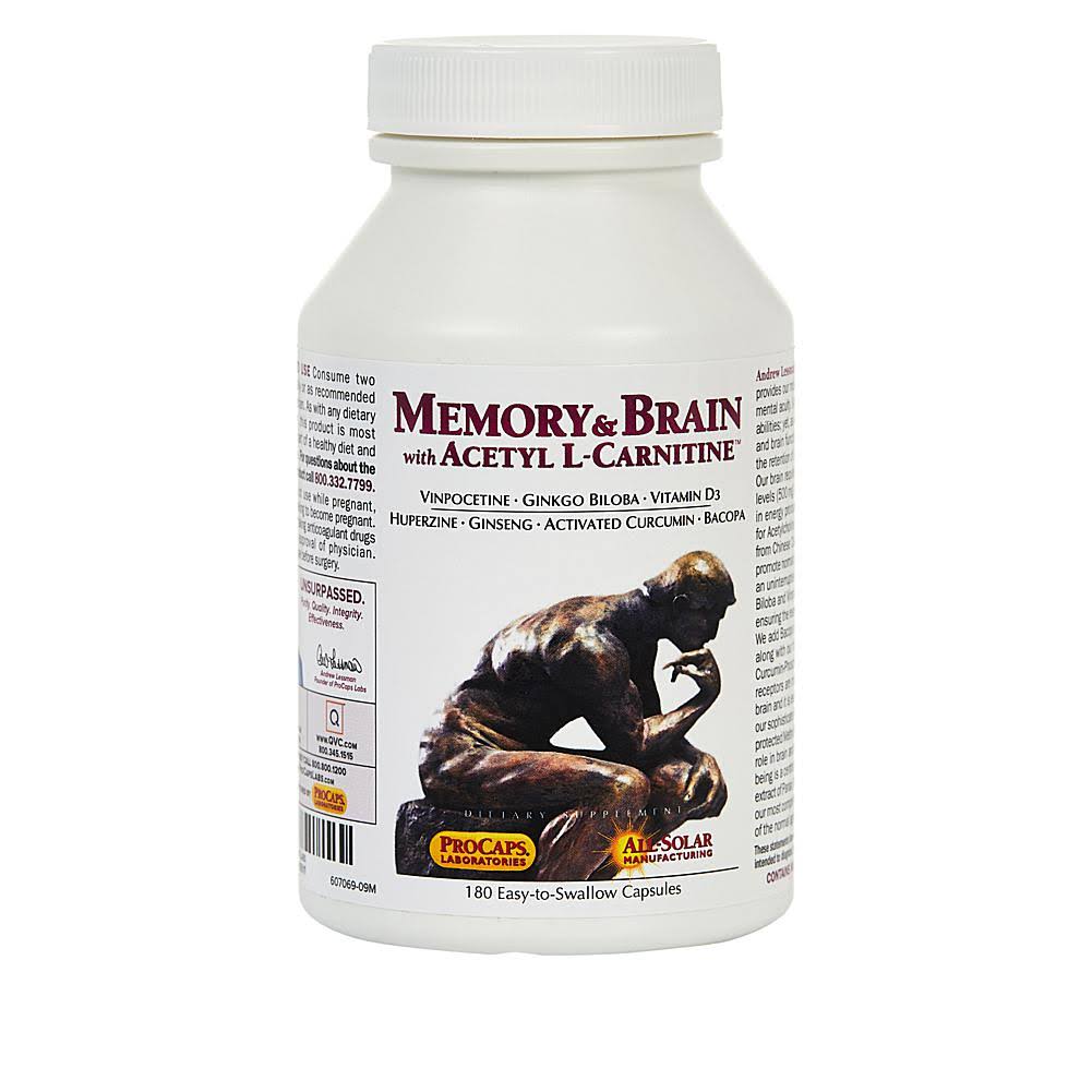 180 AcetylL-Carnitine Memory Brain Supplement Q3966