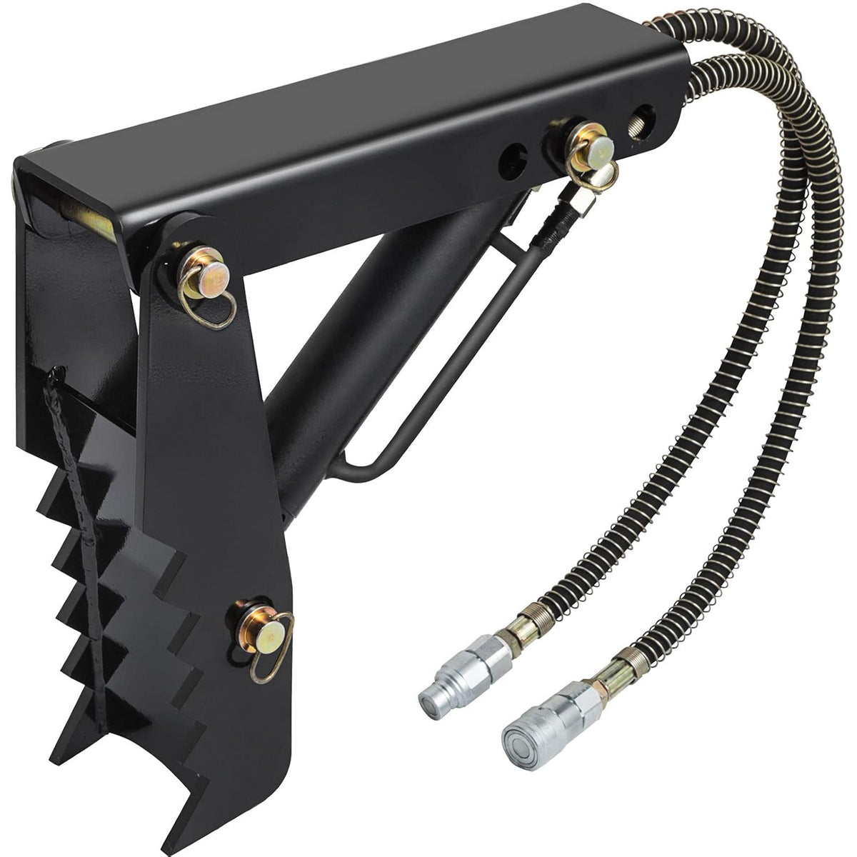18 Hydraulic Backhoe Thumb, Black Steel Weld On Thumb with Hydraulic Cylinder R9159