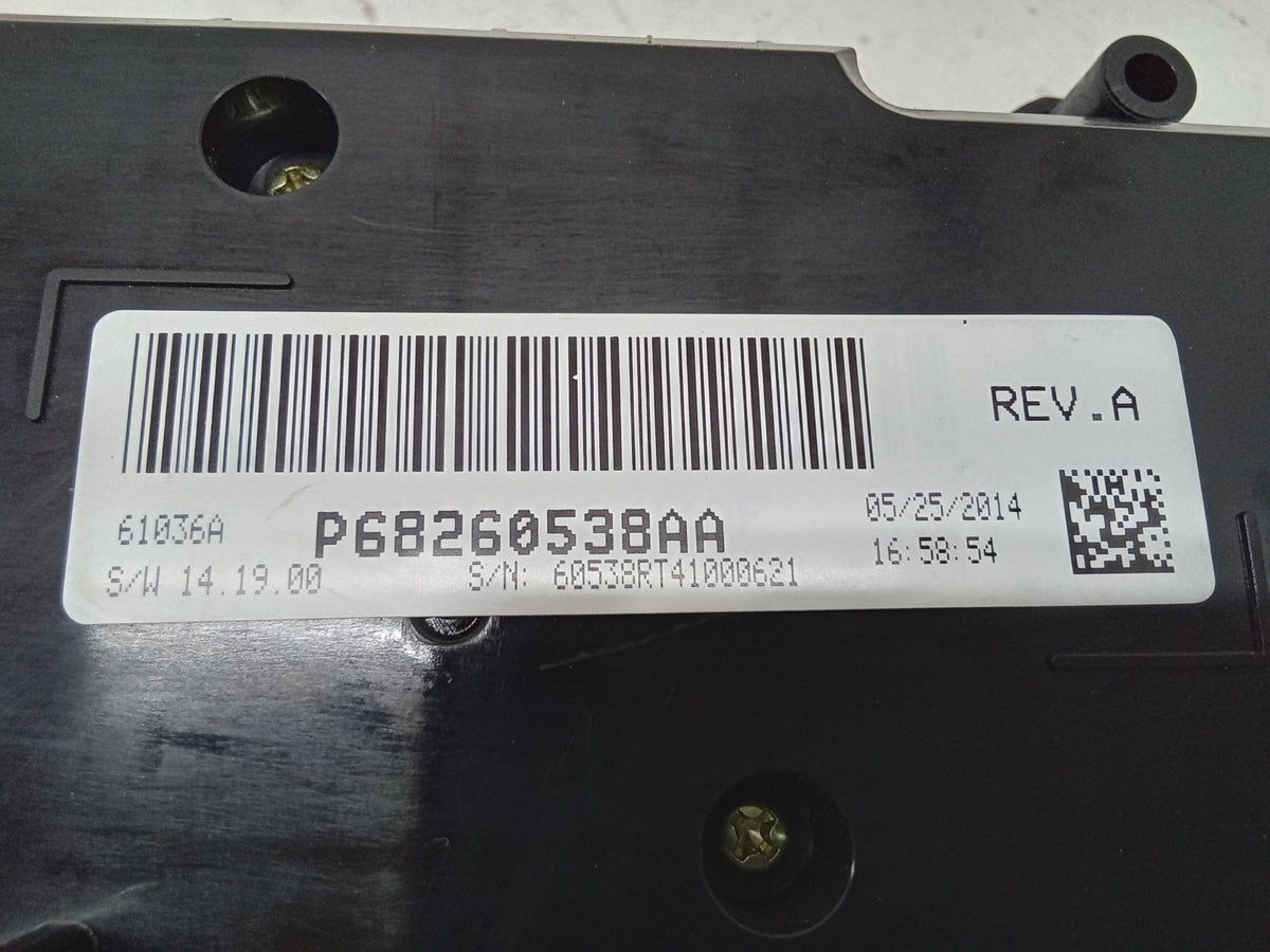 14 Dodge Caravan Temperature Control OEM I4084