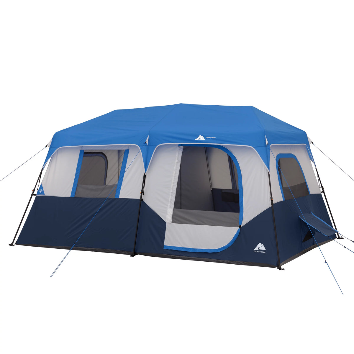 13' x 9' 8-Person Cabin Tent with LED Lighted Poles L859