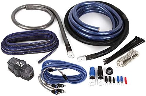 2-Channel 1/0 Gauge Amplifier Installation Kit with RCA Interconnect and 20 ft Speaker Cable L434061