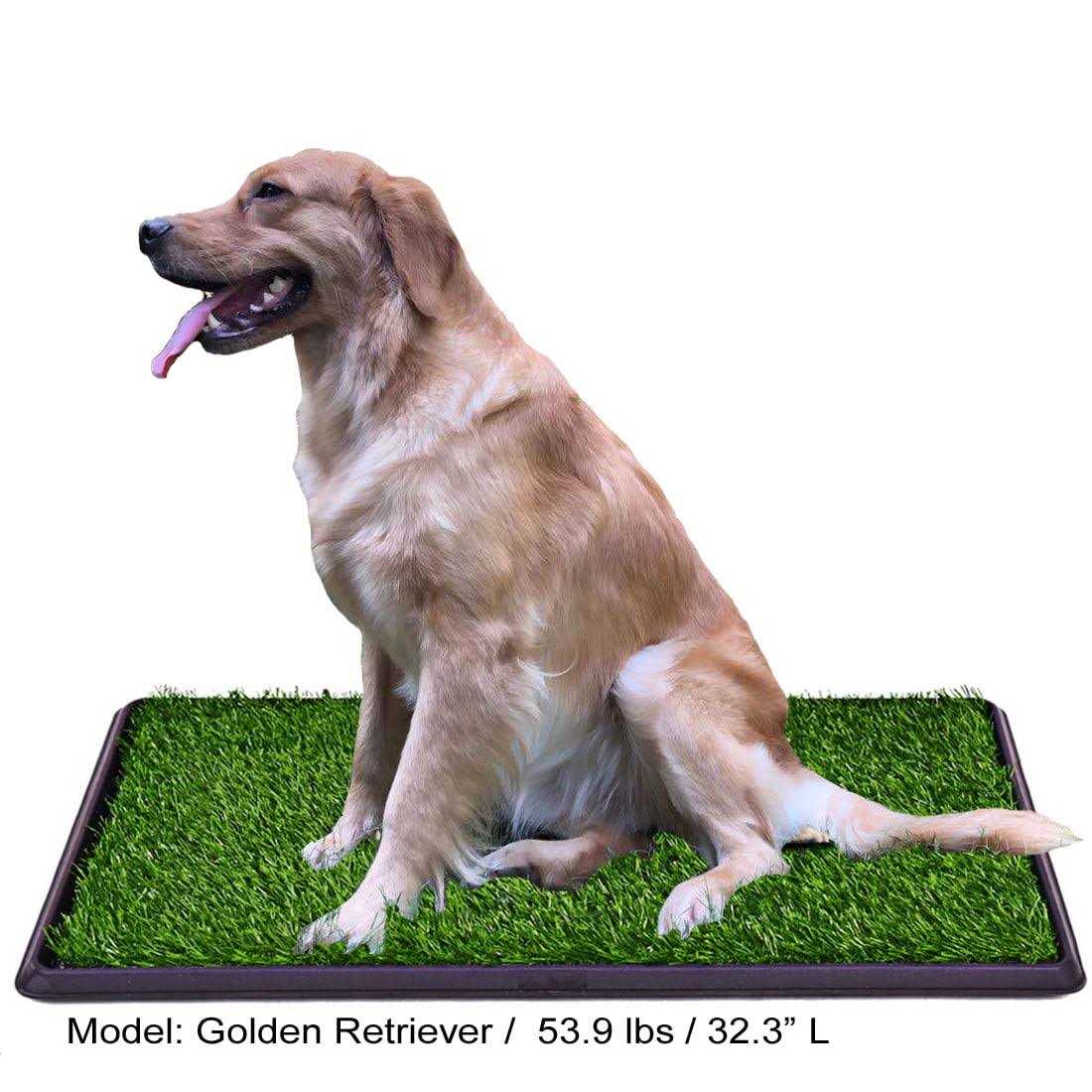 Fake Grass Dog Potty Pad with Tray O94439