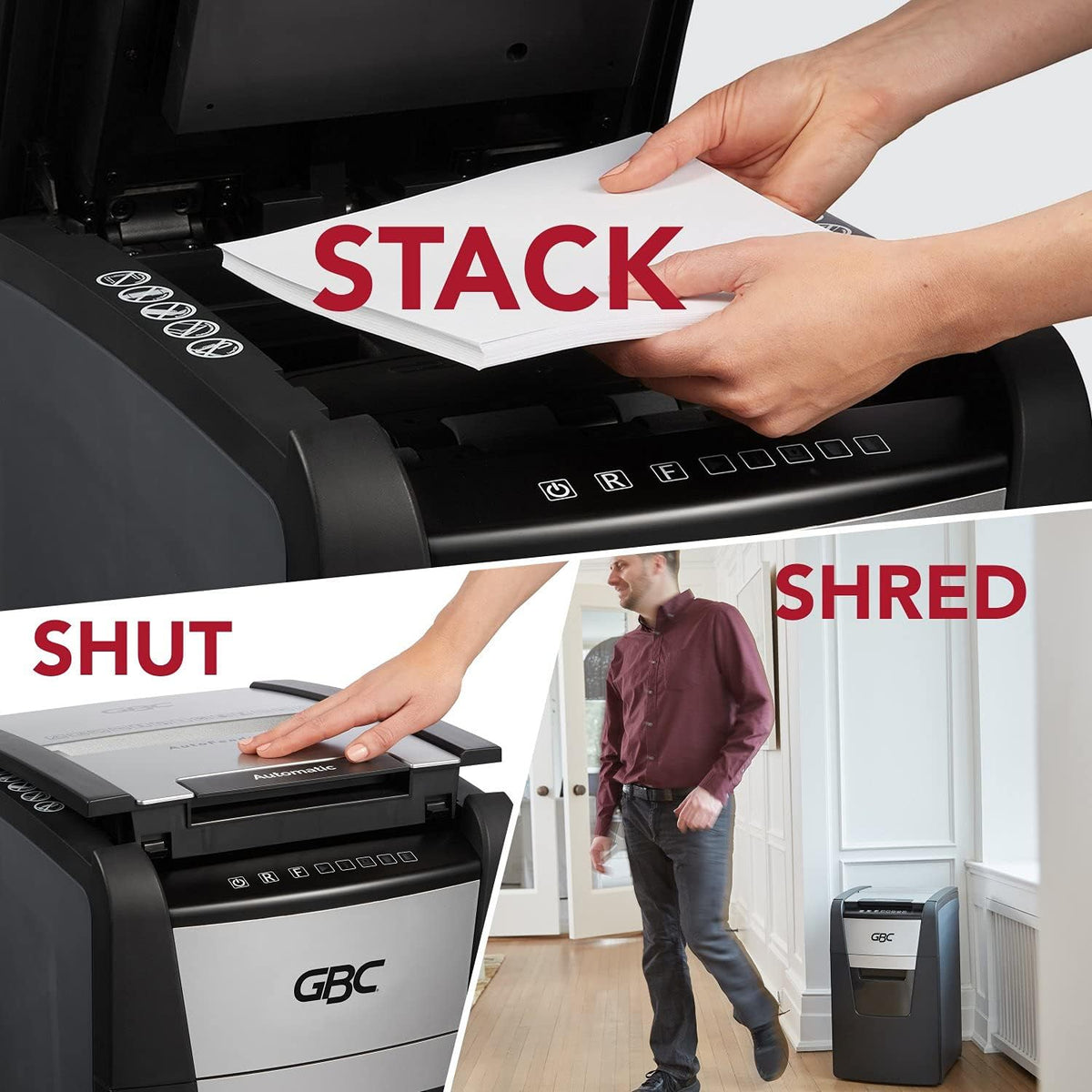 150 Sheet Capacity Super Cross-Cut Paper Shredder G10799