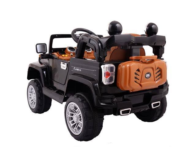 12V Battery Powered Electric Ride on Car with Remote Control Black Y894199