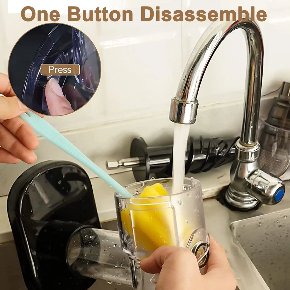 2 Modes Cold Press Masticating Juicer with Quiet Motor I878