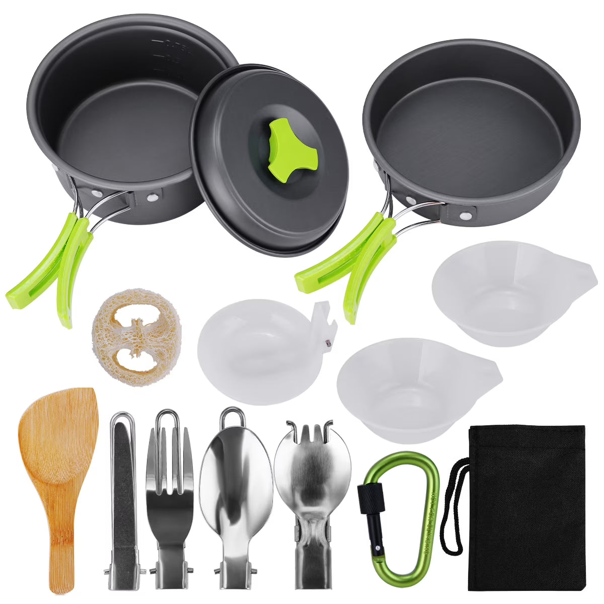 15 Pc Non Stick Camping Cookware Set F518160