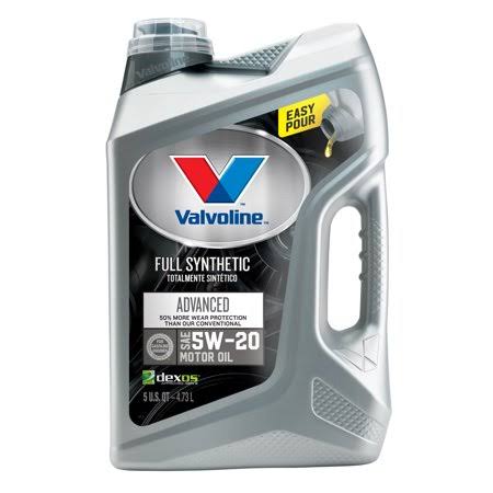 (12 Pack) Valvoline Advanced Full Synthetic SAE 5W-20 Motor Oil 5 Quart Y677