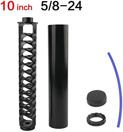 10 inch 5/8-24 7075 aluminum storage filter G2143