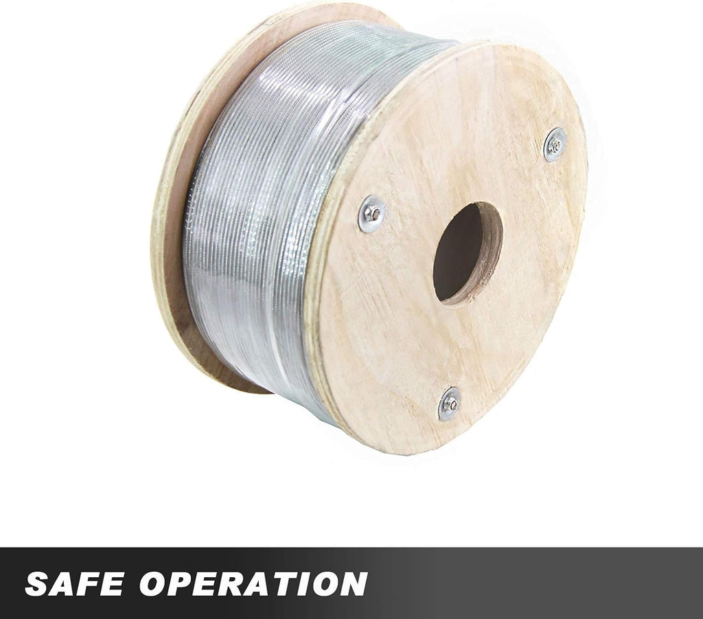 1000FT 1/8 T316 Stainless Steel Cable Rope S802142