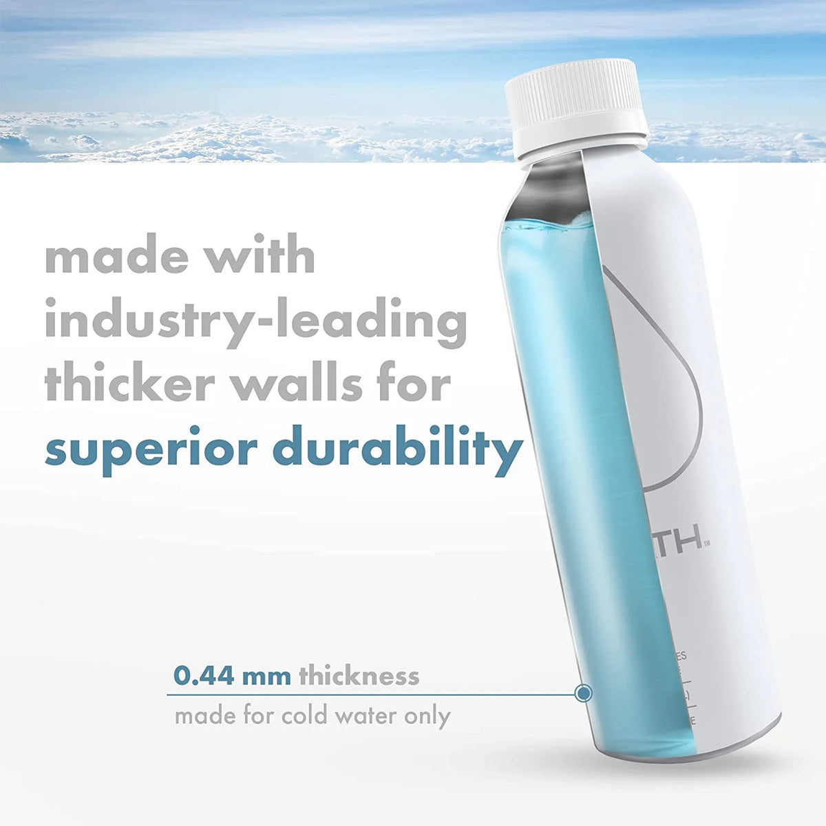 20.3 fl oz 18 Pack Still Bottled Water in Reusable Aluminum Bottle X51307
