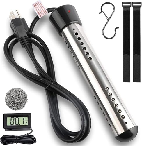 2000W Portable Electric Water Heater with Digital Thermometer F31592