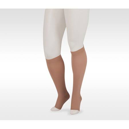 30-40 mmHg Knee OT 5cm Silicone Cinnamon Y408