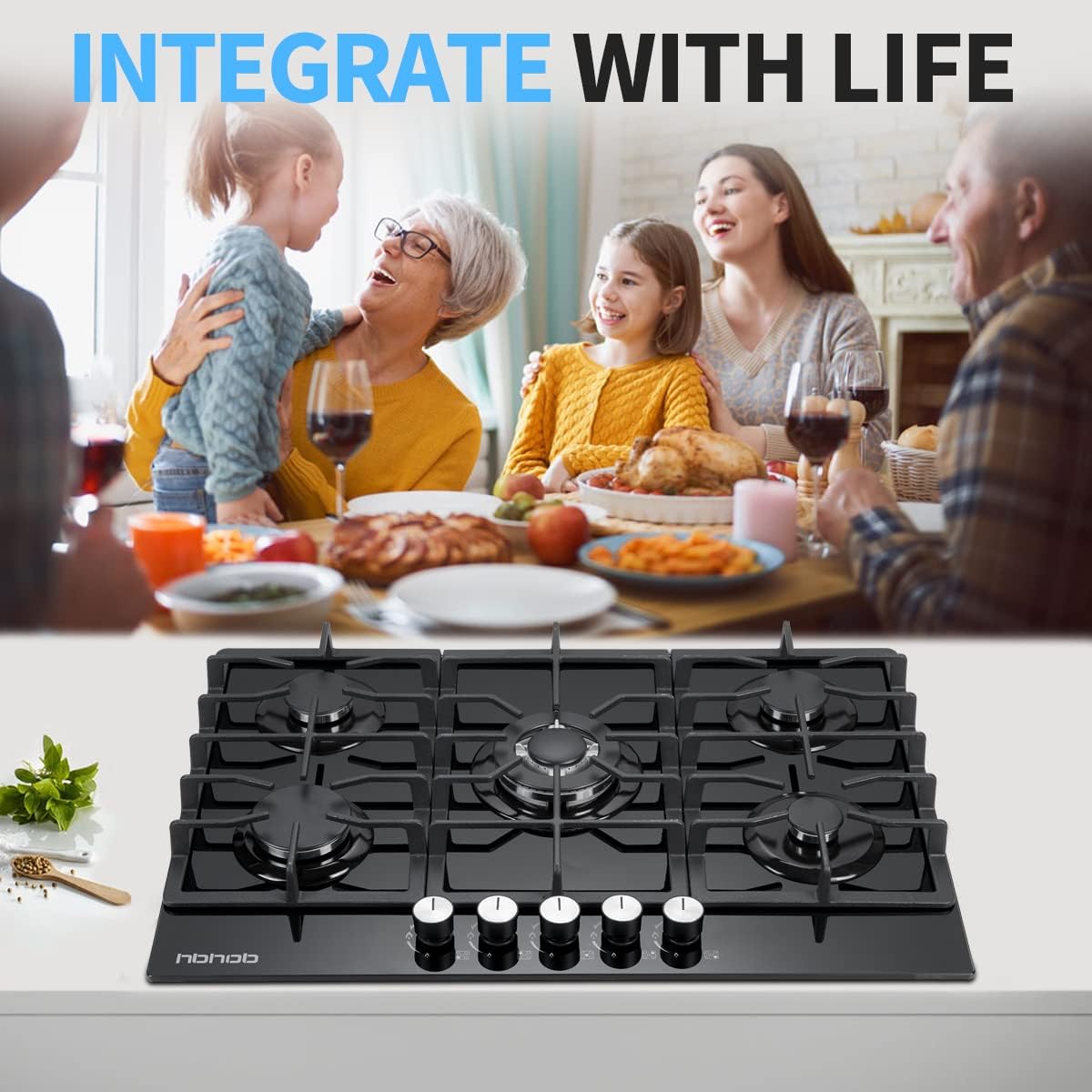 30 Inches 5 Burners Gas Cooktop N920
