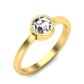 14K Yellow Gold Solitaire Ring K283958
