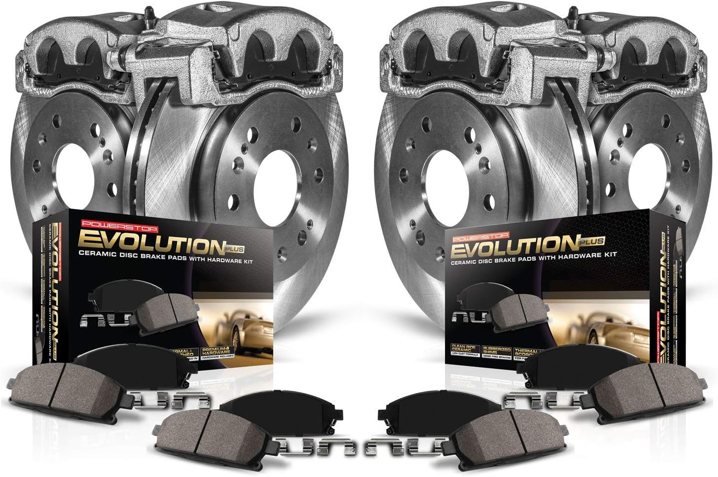 1-Click OE Replacement Brake Kit with Calipers U991