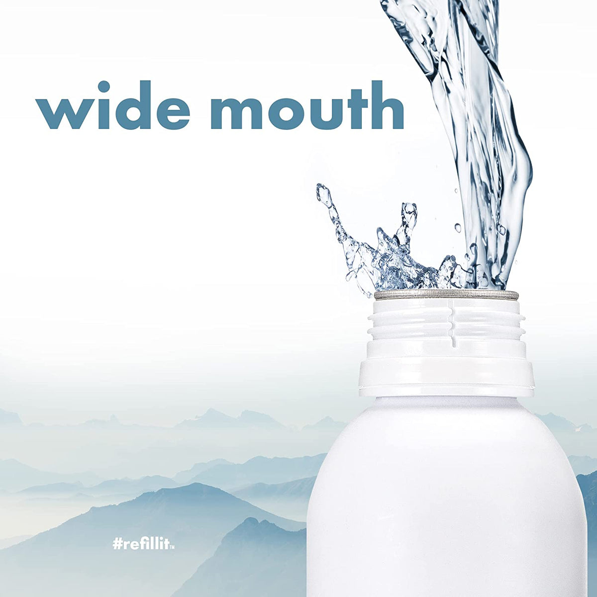 20.3 fl oz 18 Pack Still Bottled Water in Reusable Aluminum Bottle X51307
