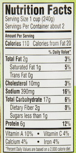 15 oz. Chicken Noodle and Chicken with Rice Soup Variety Pack A38210
