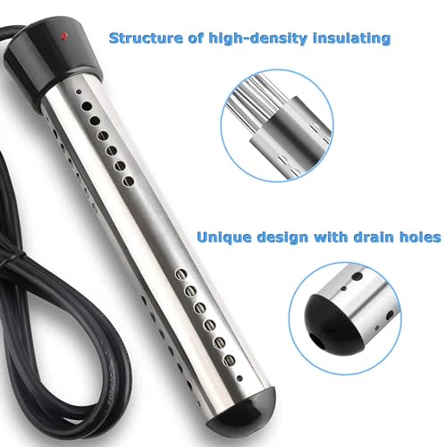 2000W Portable Electric Water Heater with Digital Thermometer F31592