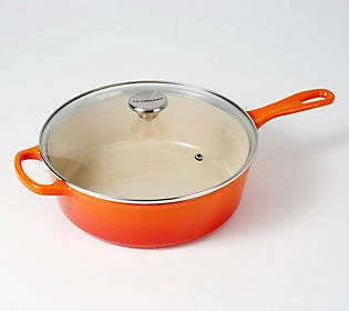 3.75-qt Cast Iron Cassadou with Glass Lid Y7564