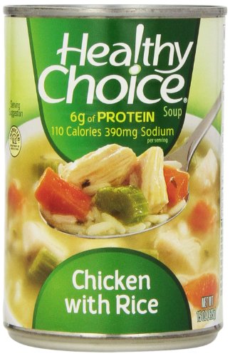 15 oz. Chicken Noodle and Chicken with Rice Soup Variety Pack A38210