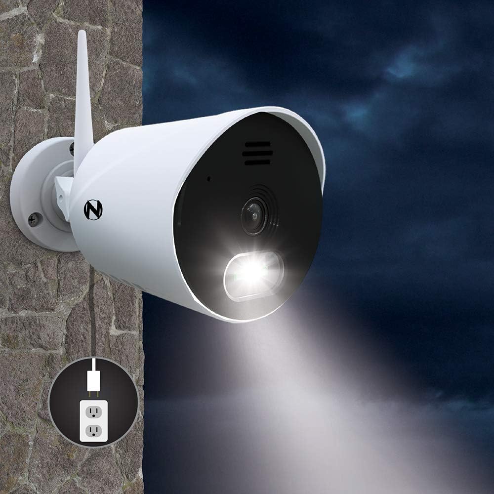 1080p Panoramic Wi-Fi IP Camera with 140° Wide Angle View and 2-Way Audio H572131