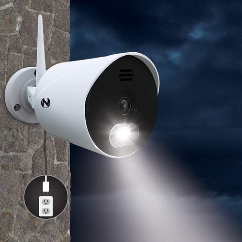 1080p Panoramic Wi-Fi IP Camera with 140° Wide Angle View and 2-Way Audio H572131
