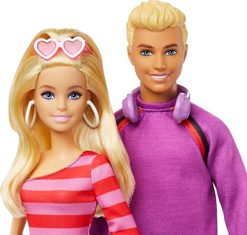 2 Fashion Dolls & 6 Accessories, Ken Roller-Skating Fashion Dolls U94353
