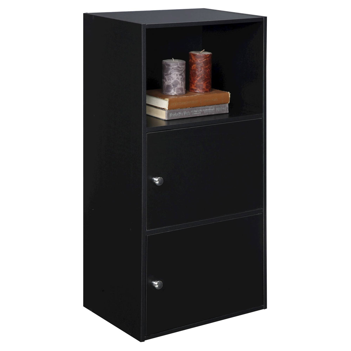 2 Door Black Cabinet J448310