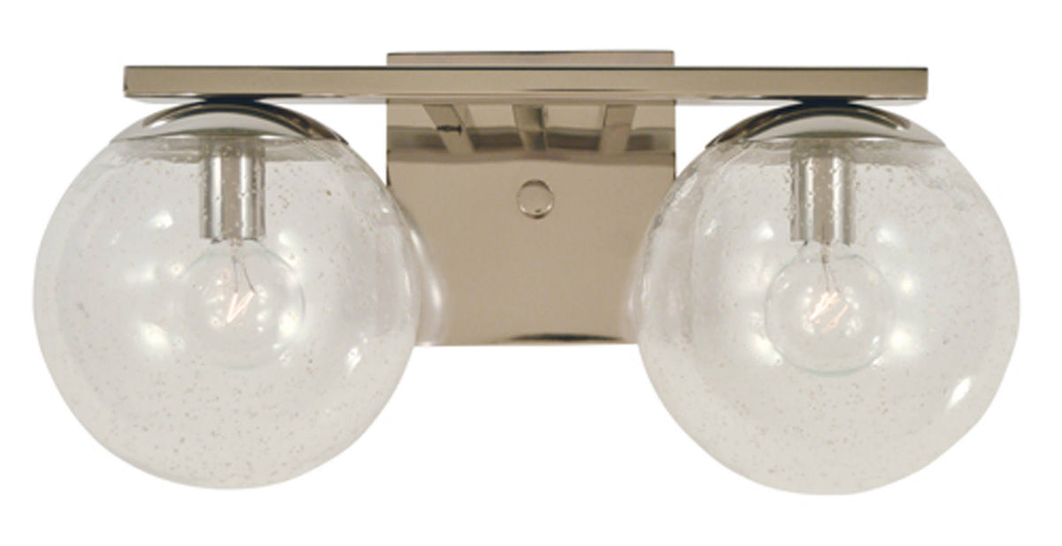 2-Light Satin Pewter Bath Sconce A7040