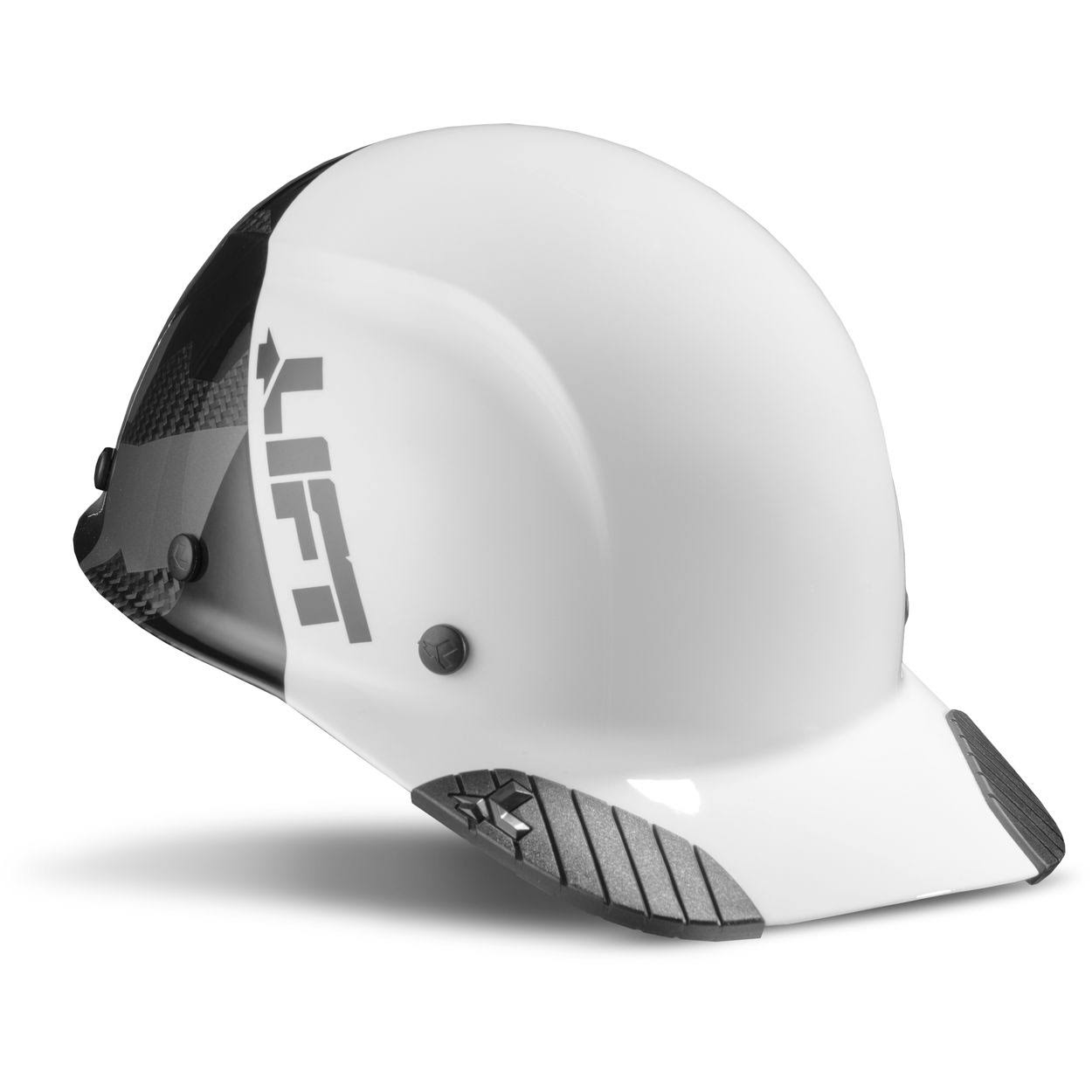 White/Black Camo Carbon Fiber Cap Brim A943