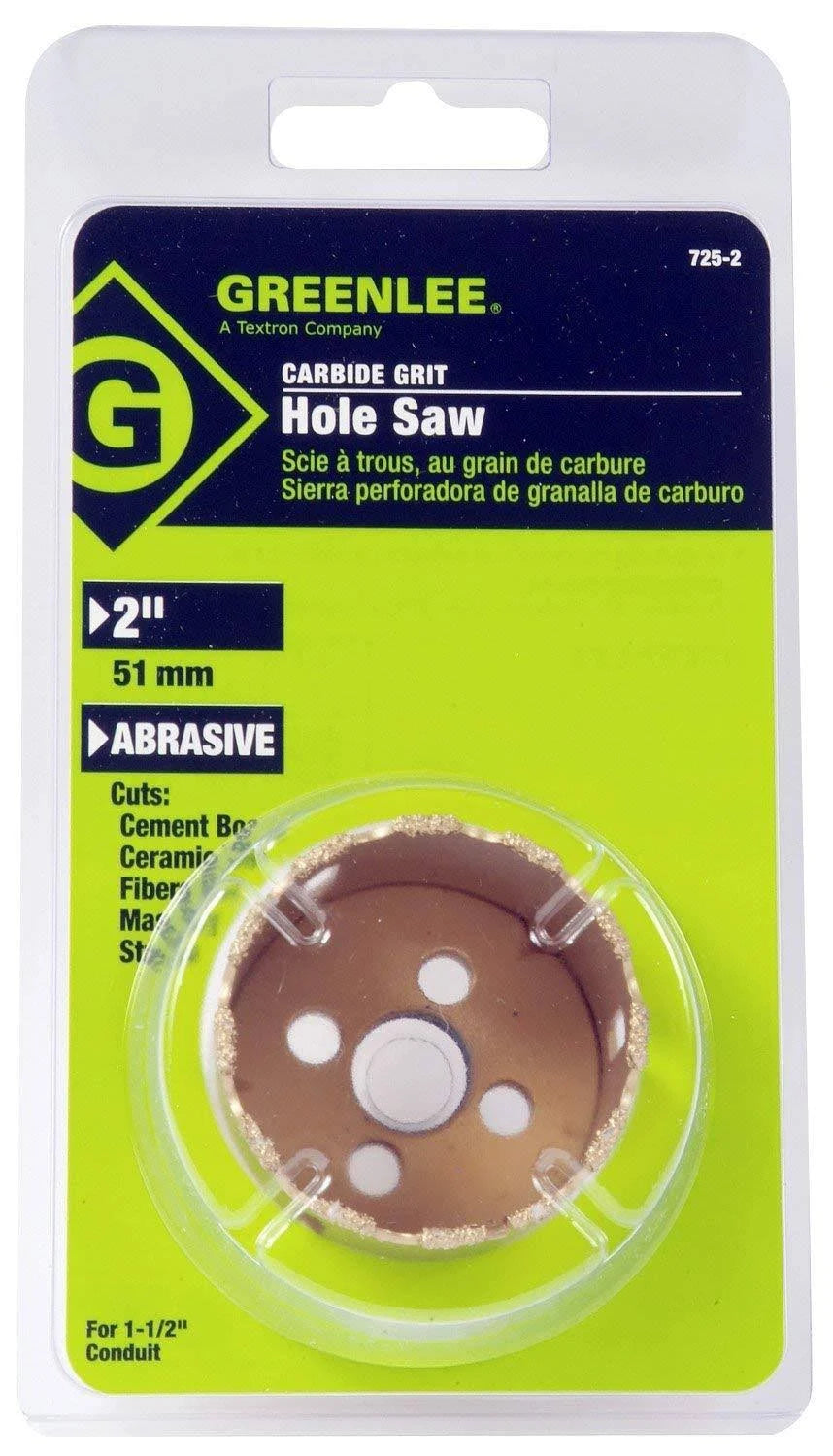 2x22 Carbide-Grit Hole Saw F104212