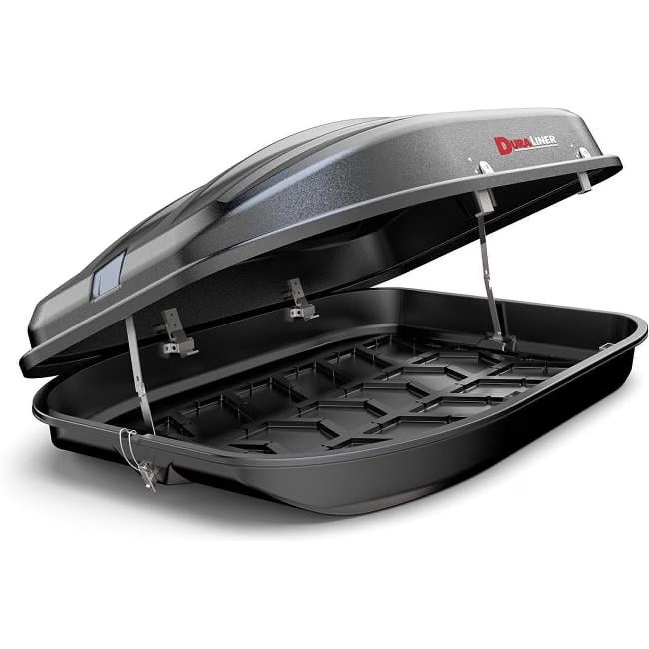 10 cu. ft. Black Rooftop Cargo Carrier Box E529